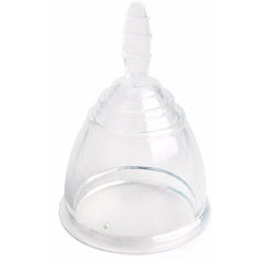 Transparent Pro Menstrual Cup Simply Pure By Salisha