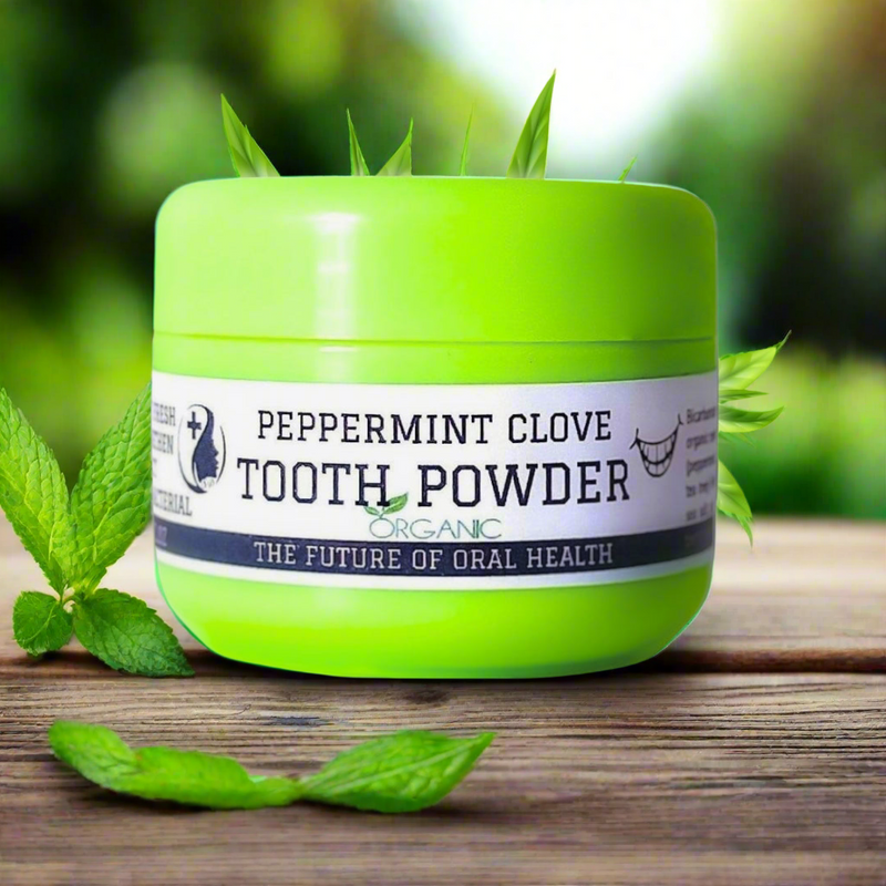 Peppermint Tooth Powder With Tea Tree Oil - Simply Pure By Salisha