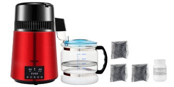 Stainless Steel 4L Counter Top Water Distiller