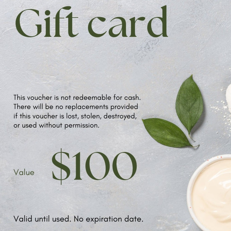 Green Skin Ready Gift Card