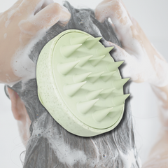 Scalp Massaging Shampoo Brush Soft Green