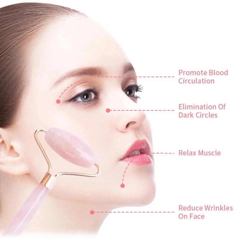 Jade Roller Rose Quartz