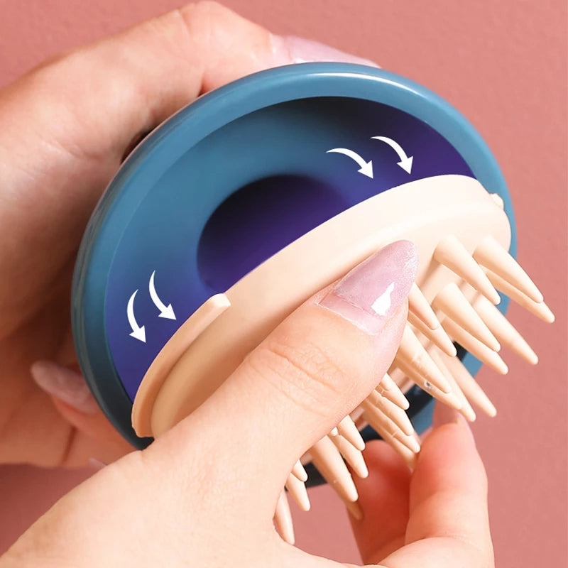 Scalp Massaging Shampoo Brush Soft Green