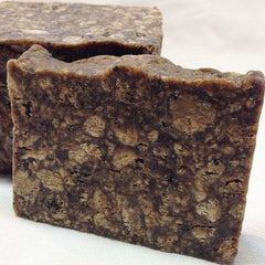 Authentic African Black Soap Bar, Handmade in Africa