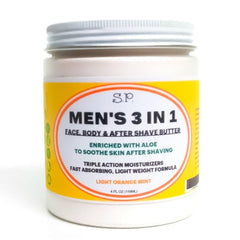 Men's after shave balm and moisturizer 3 in 1