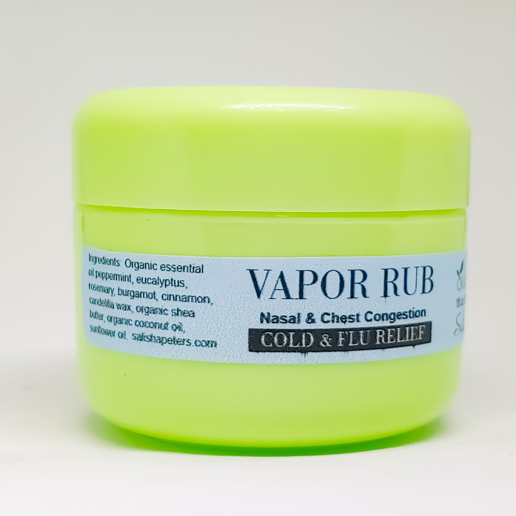 Vapor rub for cold and flu baby safe