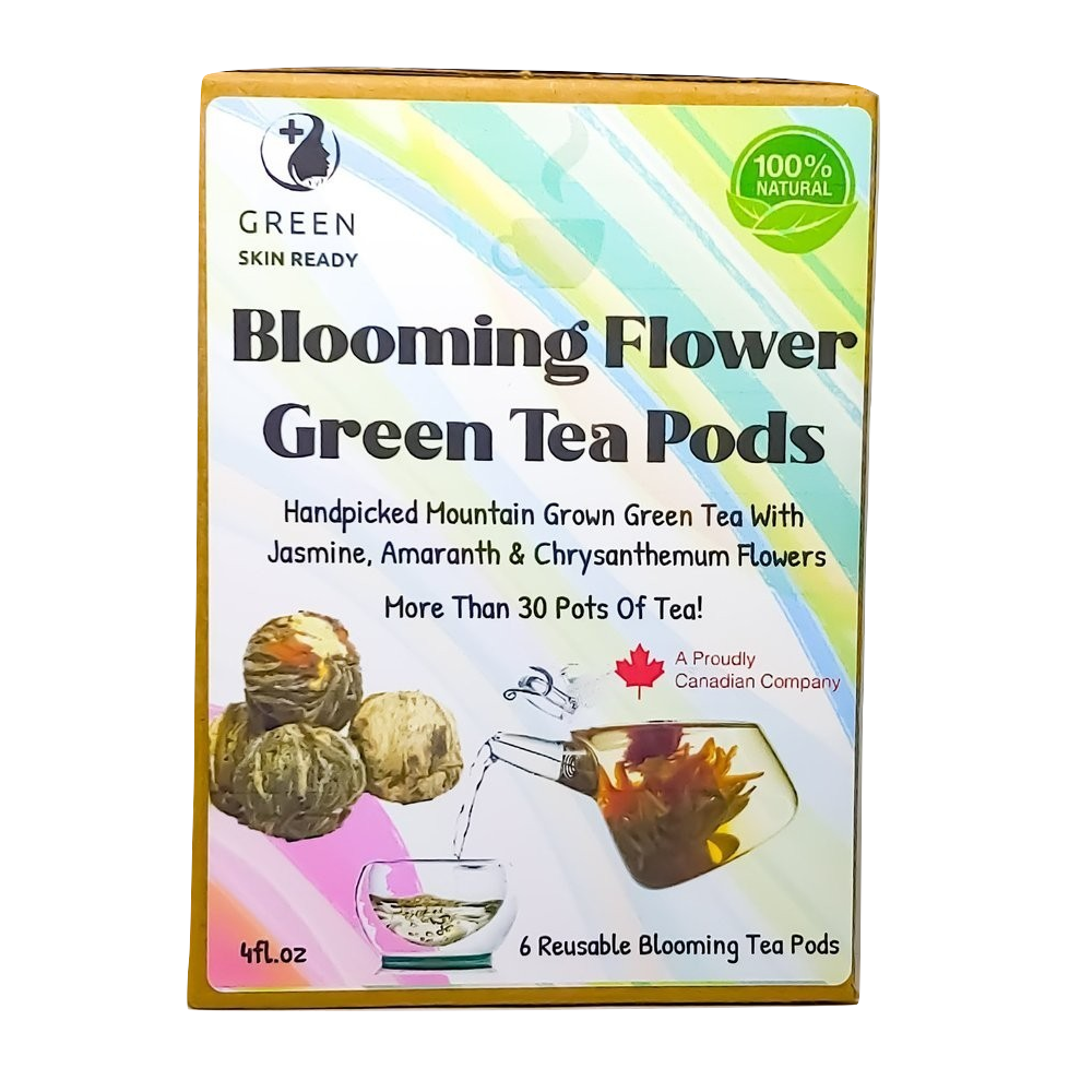 Blooming Flower Green Tea Pods
